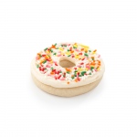 1 White Donut Cookie