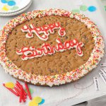 Happy Birthday Cookie Cake