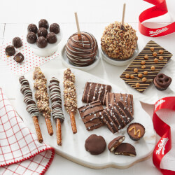 Ultimate Belgian Chocolate  Caramel with 2 Caramel Apples - Assortment