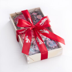 Belgian Chocolate Pink Assorted Tray - Product Image C