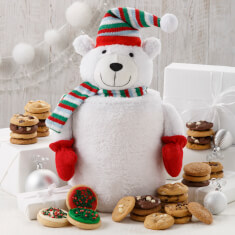 Roly Polar Bear Cookie Jar