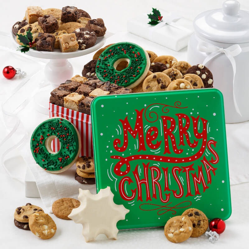 Merry Christmas Large Combo Tin