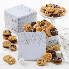 Snow Flurry 24 Nibblers Tin Case of 20