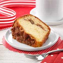 Classic Cinnamon Walnut Coffee Cake