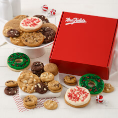 Mrs Fields Signature Holiday Cookie Box